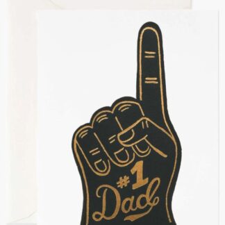 #1 Dad Card