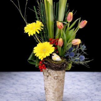 Hello, Sunshine and Tulips Bouquet