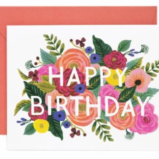 Juliet Rose Birthday Card