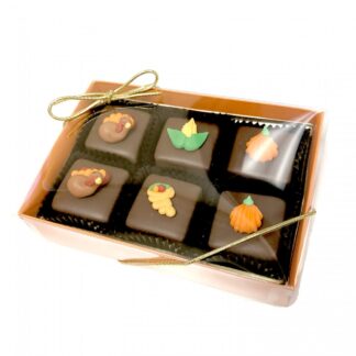 Thanksgiving Fudge Squares