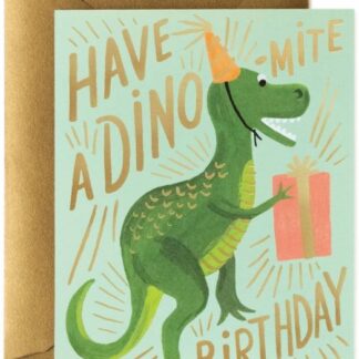 Dino-mite Birthday Card