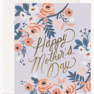 Rosy Mother's Day Card