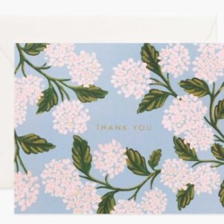 Hydrangea Thank You Card