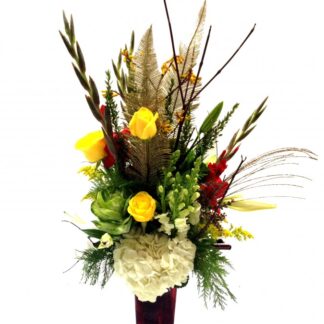 Golden Feather Bouquet
