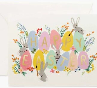 Easter Eggs Greeting Card
