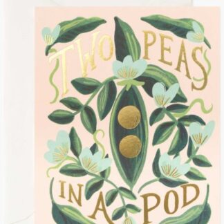 Two Peas in a Pod Card