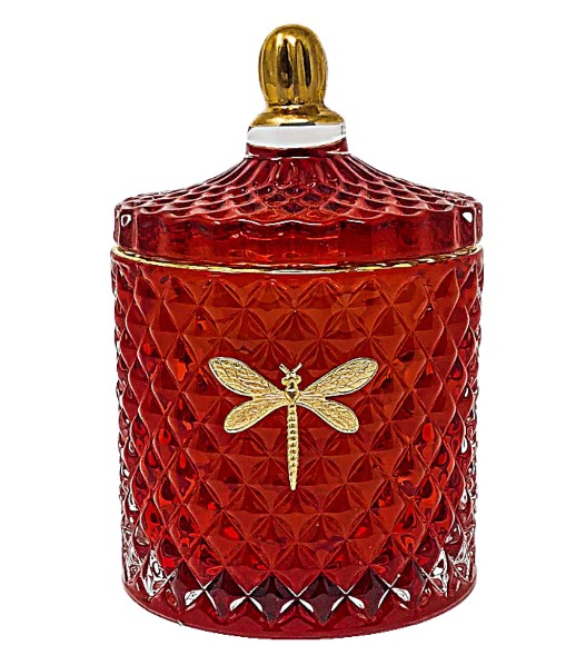 Bella Red & Gold Candle - Image 2