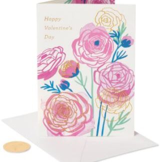 Stitched Flowers Card