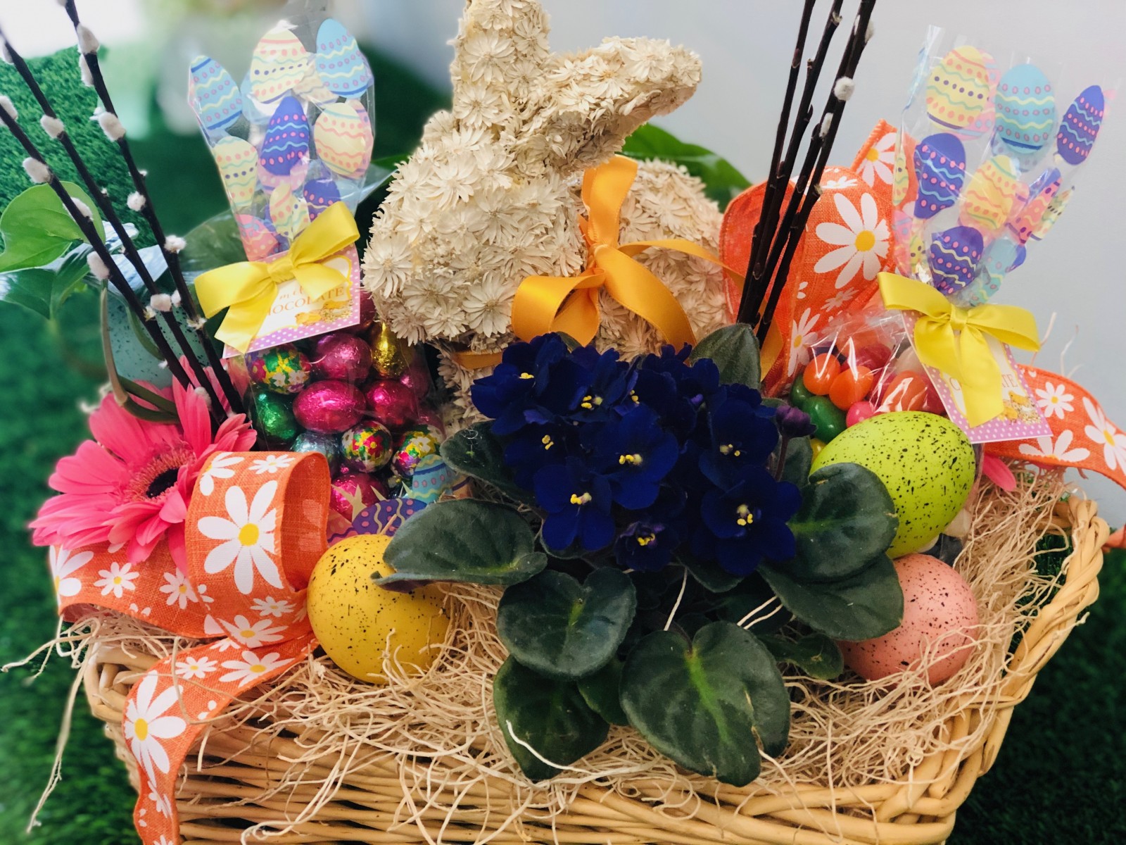 Easter Wicker Basket - Image 2