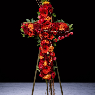 Crimson Tribute Cross
