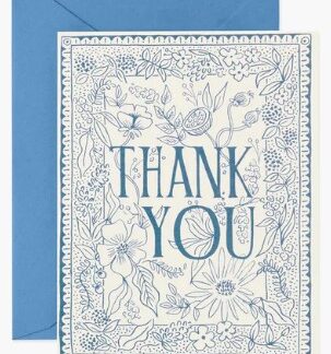 Delft Thank You Card
