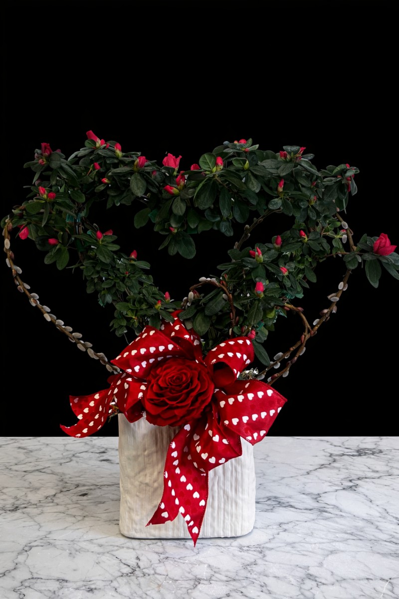 Azalea Topiary Heart - Image 2