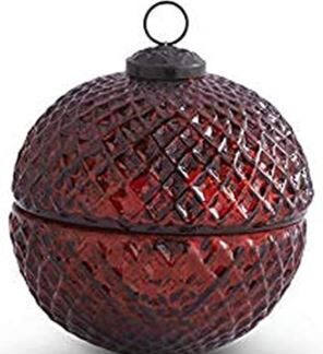 Large Ornament Candle, Cranberry Spice