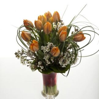 Autumn Tulips Bouquet
