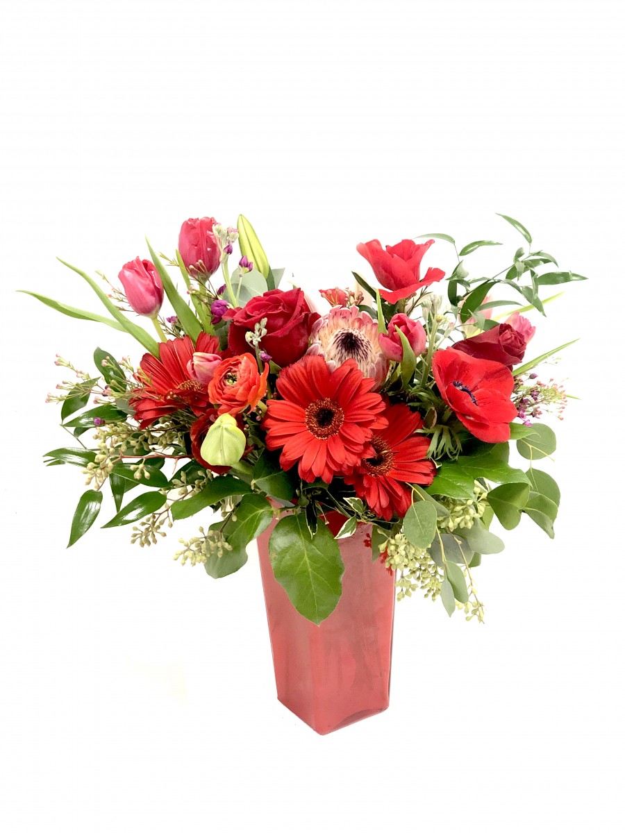Scarlet Garden Bouquet