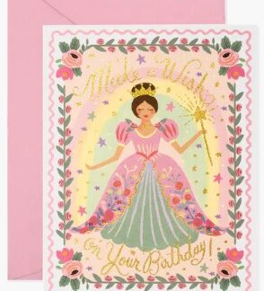Princess Birthday Card