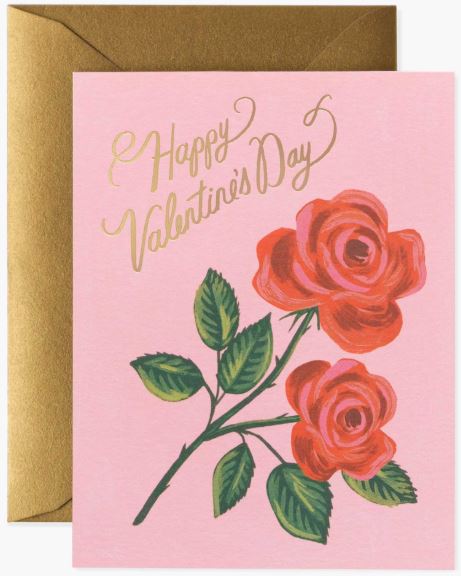 Roses Are Red Valentine's Day Card