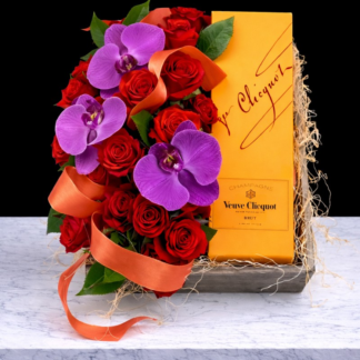 Fleurs et Champagne