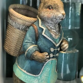 Dapper Rabbit With Basket