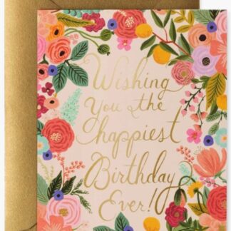 Garden Party Birthday Card