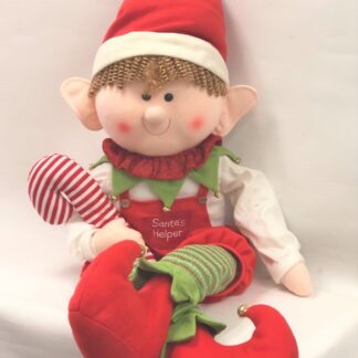 Giant Sitting Boy Elf