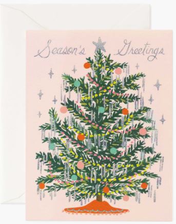 Tinsel Tree Card