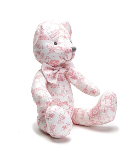 Toile Teddy Bear - Image 3