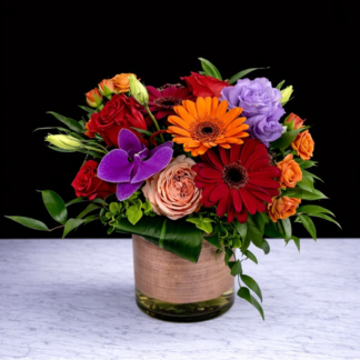 Vivid Sunset Bouquet - Medium