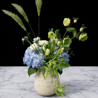 Verdant Clay Garden Bouquet