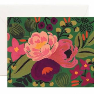 Emerald Blossoms Card
