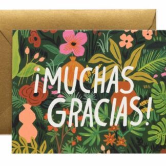 Muchas Gracias Card