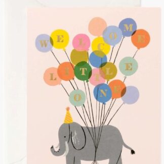 Welcome Elephant Card