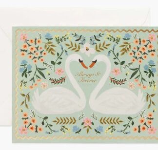 Always & Forever Swans Card