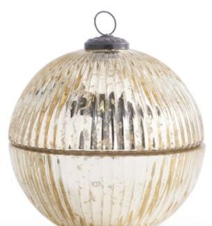 Small Ornament Candle, Winter Wood