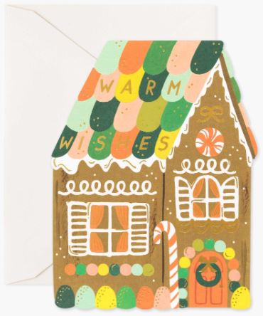 Gingerbread House Card