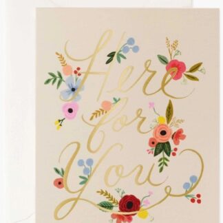 Here for You Card