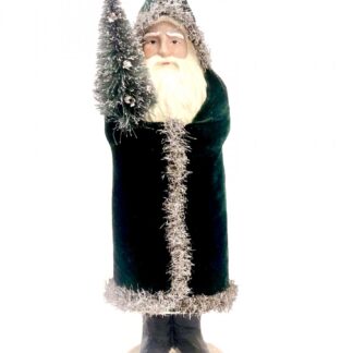 Forest Green Velvet Santa