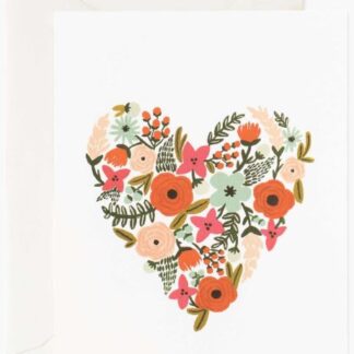 Floral Heart Card