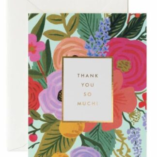Garden Party Thank You Card