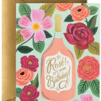 Rose Birthday Card