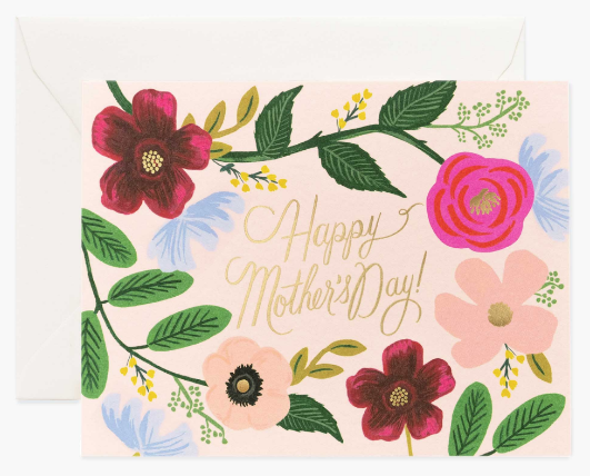 Wildflowers Mother's Day Card