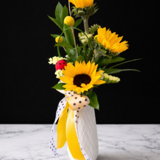 Ladybird Bud Vase Bouquet