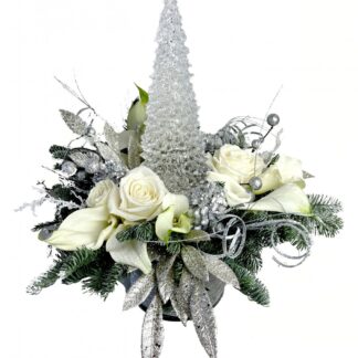 Glittering Frost Bouquet