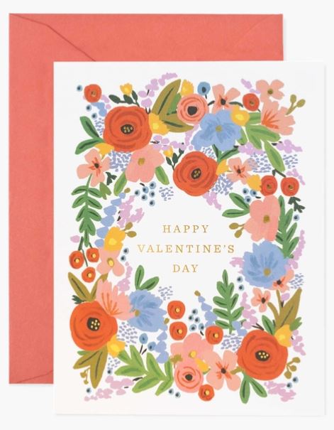 Valentine's Bouquet Card