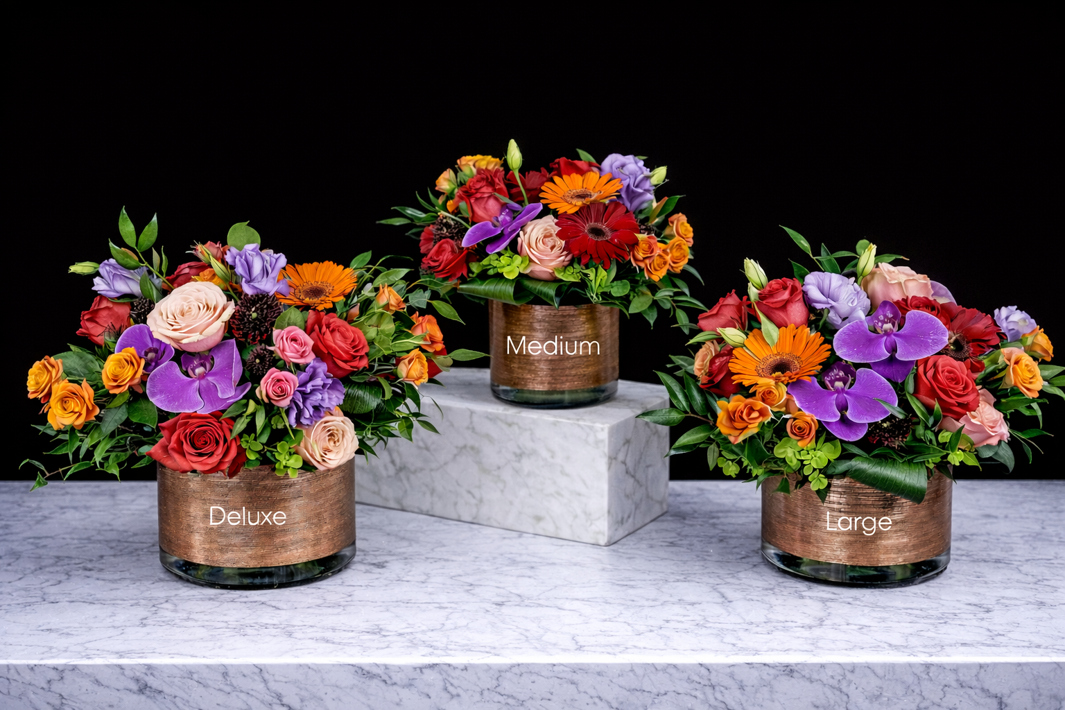 Vivid Sunset Bouquet - Large - Image 2