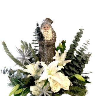 White Christmas Centerpiece