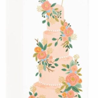 Tall Wedding Cake Card