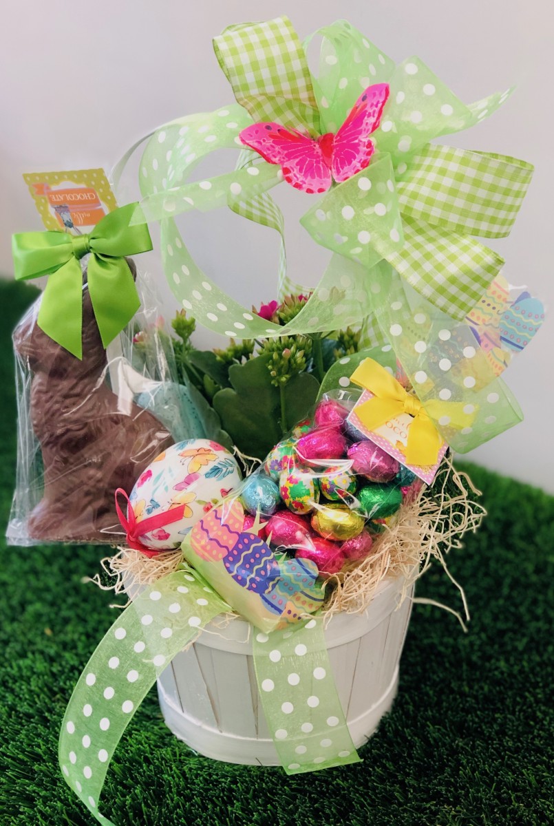 Bunny & Eggs Basket