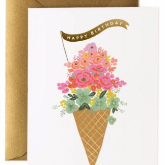 Ice Cream Birthday Card