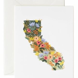 California Wildflowers Card